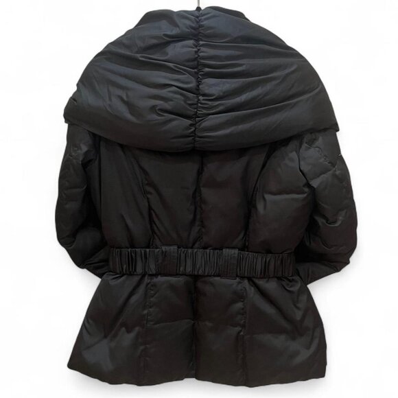 Laundry by Shelli Segal Black Puffer Coat | Women's L - Picture 2 of 2
